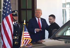 Donaldas Trumpas ir Volodymyras Zelenskis