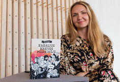 Gerdos Jord komikso &bdquo;Karalius nakvos Merkinėje&ldquo; pristatymas