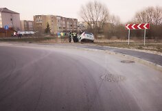 Girto vairuotojo &bdquo;Toyota&ldquo; nulėkė nuo kelio Tauragėje