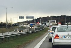 Spūstis Automagistralėje ties Kaunu
