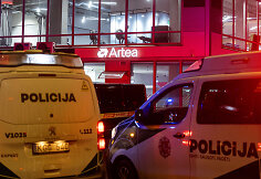 Išpuolis banko skyriuje Vilniuje: policija mieste gaudo dujomis ginkluotą įtariamąjį