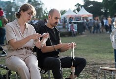Verpimo rite mokymai Serralves muziejuj Porto
