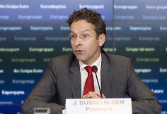 Euro grupės vadovas Jeroenas Dijsselbloemas