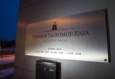 Didžiausia kredito unija &ndash; Vilniaus taupomoji kasa &ndash; paskelbta nemokia.