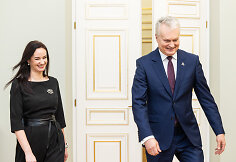 Inga Ruginienė, Gitanas Nausėda