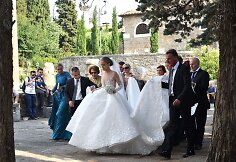 &bdquo;Swarovski&ldquo; paveldėtojos Victorios Swarovski vestuvių akimirka