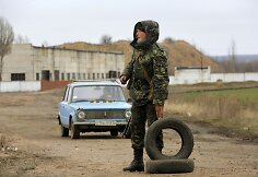 Ukrainos kariai prie Rusijos sienos