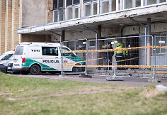 Po gaisro Trinapolio gatvėje nukentėjęs namas