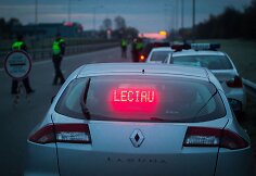 Vilniaus kelių policijos reidas