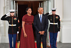 Michelle Obama ir Barackas Obama