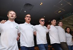 Lietuvos golbolo rinktinės spaudos konferencija