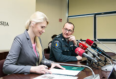 Laura Matjo&scaron;aitytė ir Edvardas &Scaron;ileris