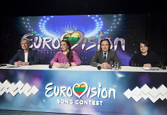 &bdquo;Eurovizijos&ldquo; atrankos filmavimo akimirka
