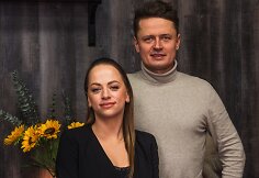 Ineta Puzaraitė-Žvagulienė, Ąžuolas Žvagulis