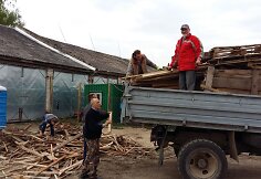 Klubo &bdquo;Tel&scaron;ių atjauta&ldquo; veiklos akimirka