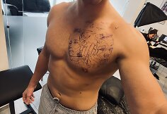 Karolio Akulavičiaus nauja tatuiruotė