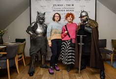 Vakarienės restorane akimirka