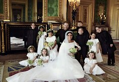 Oficiali princo Harry ir Meghan Markle vestuvių nuotrauka 