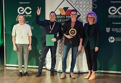 Saugirdo Vaitulionio kurti namų kvepalai pelnė aukso medalį