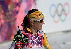 Slidininkė Ingrida Ardišauskaitė Sočio olimpiadoje nėra tarp lyderių