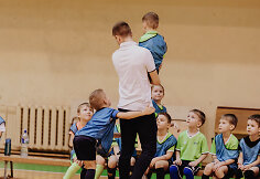 Akimirka i&scaron; futbolo klubo &bdquo;Ataka&ldquo; treniruotės