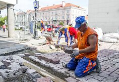 Darbai Vilniaus Rotušės aikštėje