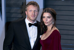 Emily Ratajkowski su sutuoktiniu Sebastianu Bear-McClardu