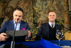 Tėvynės sąjungos-Lietuvos krik&scaron;čionių demokratų spaudos konferencija po Savivaldos rinkimų