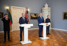 Saulius Skvernelis, Gitanas Nausėda