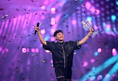 &bdquo;Eurovizijos&ldquo; nugalėtojas &ndash; Austrijos atstovas JJ