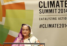 Banglade&scaron;o ministrė pirmininkė Sheikh Hasina
