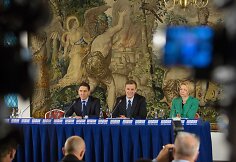 Tėvynės sąjungos - Lietuvos krikščionių demokratų spaudos konferencija po Seimo rinkimų