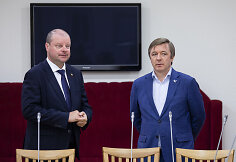 Ramūnas Karbauskis, Saulius Skvernelis