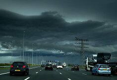 Vakarų Europą skalbia smarkios liūtys