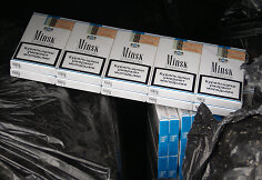 Sulaikytos kontrabandinės cigaretės