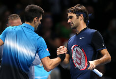 Novakas Džokovičius ir Rogeris Federeris