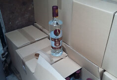 Sulaikytas falsifikuotas alkoholis