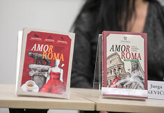 Simono, Jaurgos ir Pauliaus Jurkevičių knygų „AmorRoma. Amžinojo miesto gidas“ ir „AmorRoma. Italų kalbos gidas pradedantiesiems“