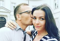 Rūta Gajauskaitė-Zadarnauskienė su vyru Tomu / Asmeninio albumo nuotr.