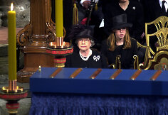Karalienės Elizabeth, Elizabeth II motinos, laidotuvių 2002 m. akimirka