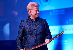 Daliai Grybauskaitei įteiktas Laisvės riterio apdovanojimas