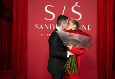 Sandros &Scaron;ernės vestuvinių suknelių kolekcijos pristatymo svečiai