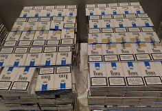 Muitininkai Leipalingyje sulaikė apie 1500 pakelių cigarečių kontrabandą