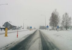 Didelėje Lietuvos dalyje – tragiškai pavojingi keliai