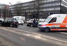 Žalgirio gatvėje į avariją pateko VMI automobilis