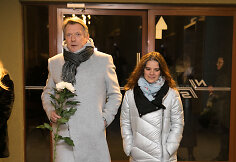 Vytautas Šiškauskas su drauge