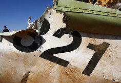 Sudužęs Rusijos lėktuvas