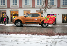 &bdquo;Nissan&ldquo; surengtos akcijos Vilniuje akimirka