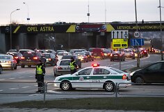 Vilniaus kelių policijos pareigūnai kontroliavo sostinės eismą