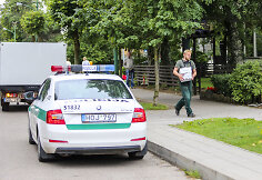 Palangoje pastebimai aktyviau dirba policija.